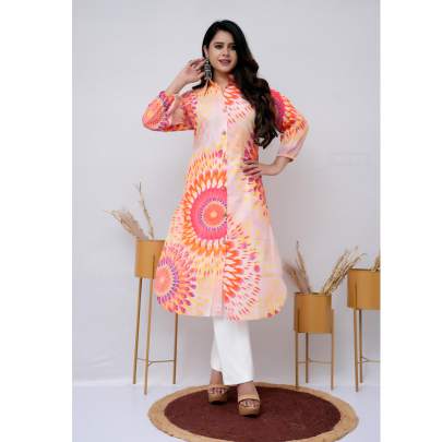 Mandala Multi Colour Kurti