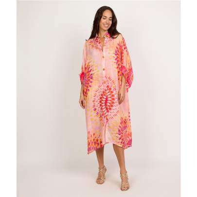 Vibrant color Printed Kaftan for Women
