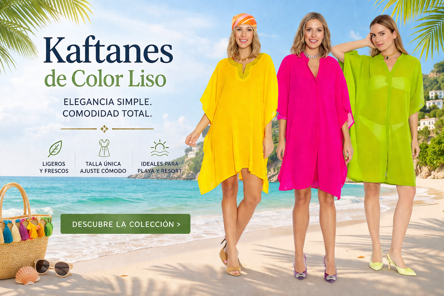 Solid Kaftan