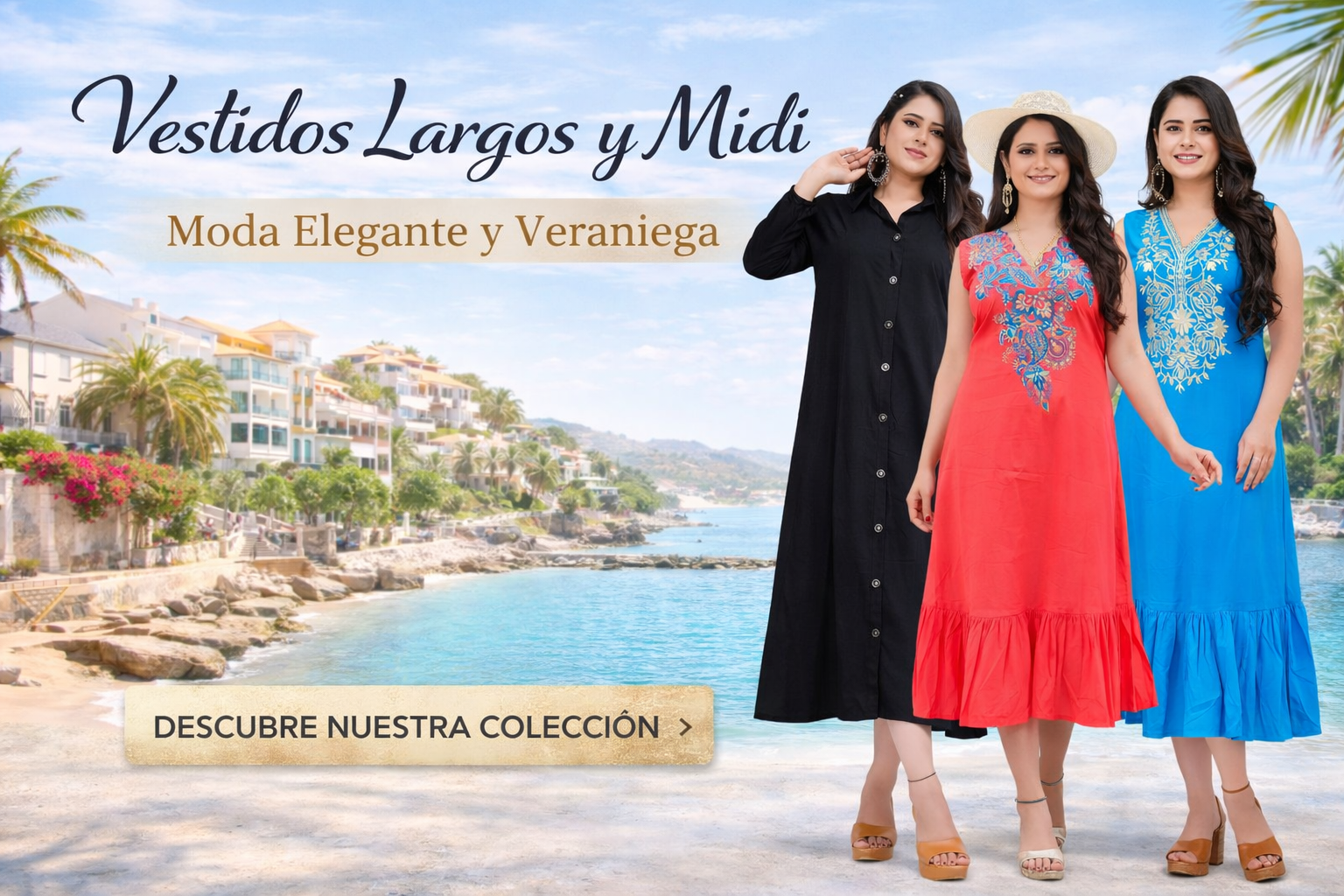 Long & Midi Dresses